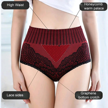 1 Pcs Women's Panties Underwear Seamless Briefs High Waist Underpanties Bodyshaper Ladies Female Underpants Plus Size