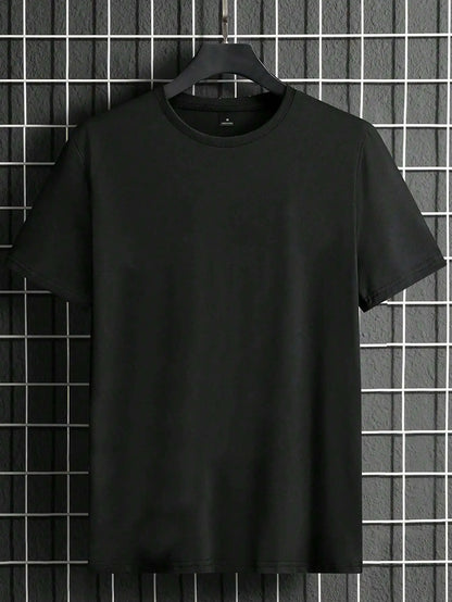 Men Cotton T Shirt - Summer Casual Tee | Breathable Loose Fit Hip Hop Top