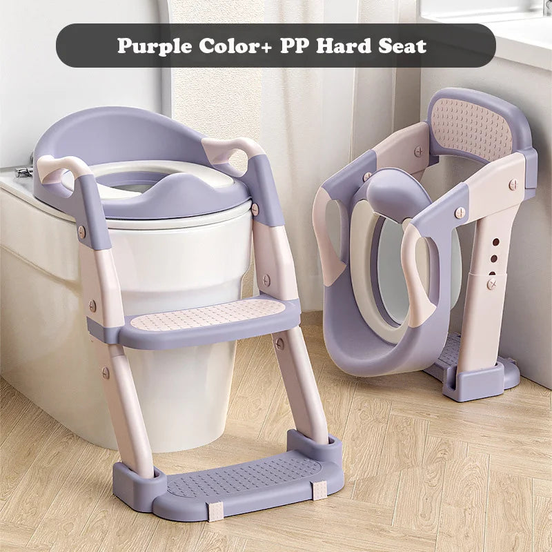 Baby Potty Training Seat - Portable Child Urinal & Kids Toilet Step Stool