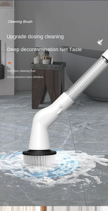 New Style Electric Cleaning Brush 5 in 1 Electric Multi-functional Home USB Automatic Cleaning Brush for Kitchen & Bathroom