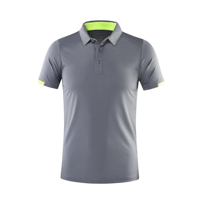 Men's Quick-Dry Polo Shirt – Breathable Golf & Sports Jersey (8 Colors)