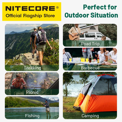 NITECORE EMR15 Portable Electronic Repeller 16ft USB-C Charging for Camping fishing Night Running Walk The Dog Trekking  Sleep