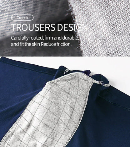 MiiOW 3pcs 40S Modal Men Boxers Underwear Breathable Mesh Men's Panties Boxershorts 3A Graphene Antibacterial Man Underpants