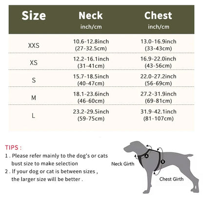 Retro pet chest strap, explosion-proof, reflective dog chest strap, anti-breaking dog leash