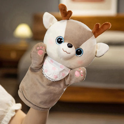 Kawaii Plush Animal Puppets - Educational Stuffed Toys for Kids - ZOOMNSTORE
