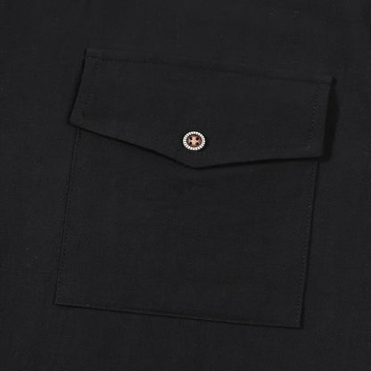 Men's Linen Casual Short Sleeve Shirt Lapel Collar Button Lightweight Breathable Summer Daily Beach Vacation Work Shirt for Men