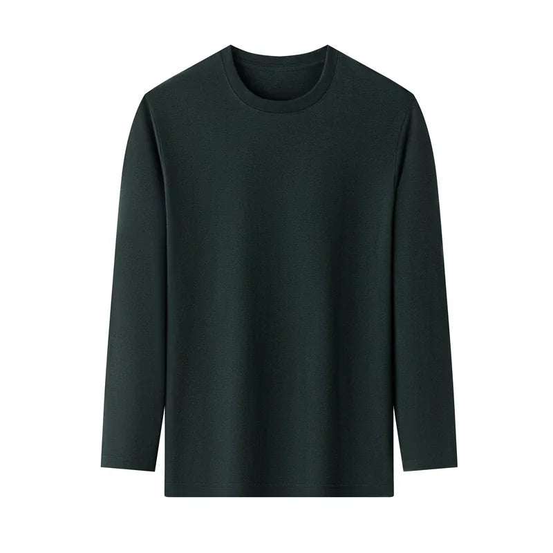 Men's Long Sleeve T-Shirt - Cotton Casual Tee | Breathable Summer Wear