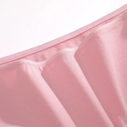7Pcs Cotton Breathable Panties Women Comfortable Underwear Seamless Low Waist Underpants Fashion Girls Solid Color Sexy Lingerie