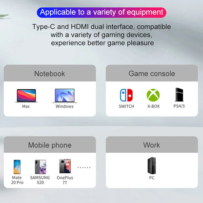 Portable Gaming Monitor 14 Inch IPS Panel | High Resolution Display | USB-C Portable Screen