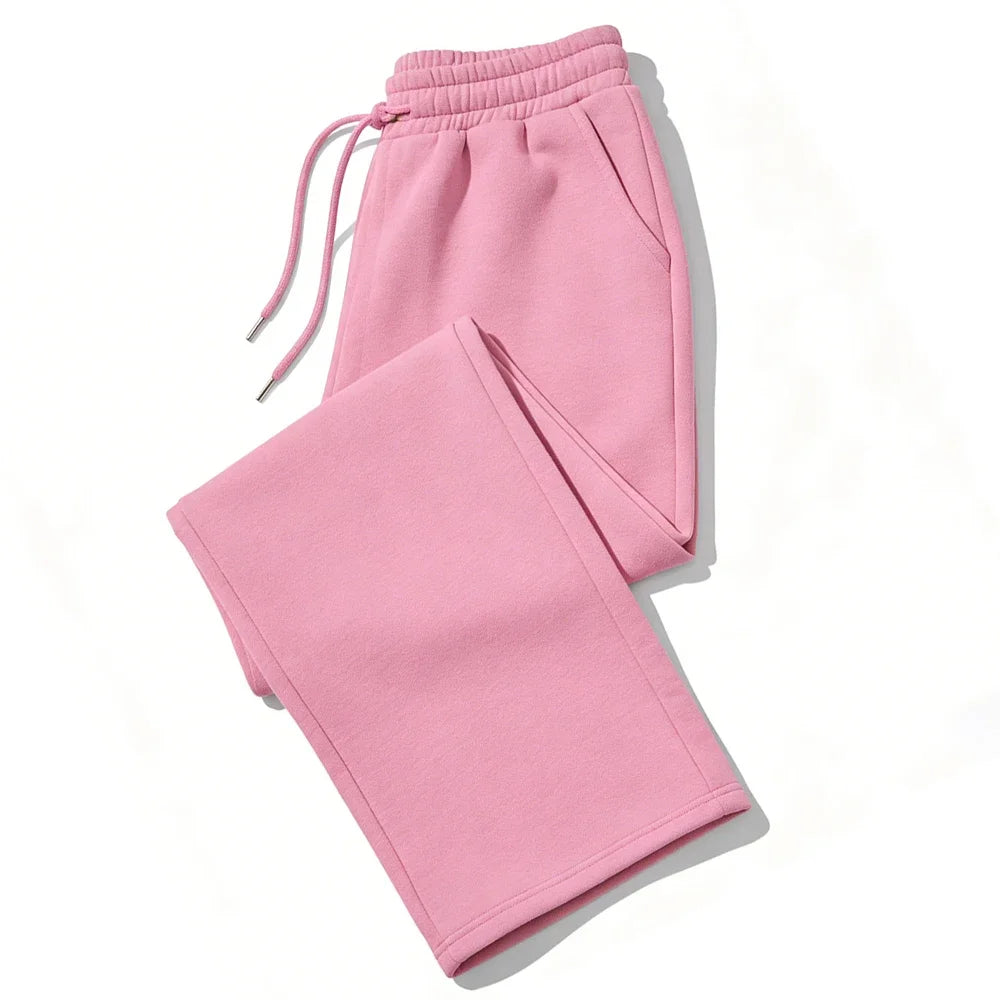 Mens Sweatpants Straight Fit Joggers for Sports and Streetwear Loose Oversized Casual Pant Drawstring Multi-pocket Men Long Pant