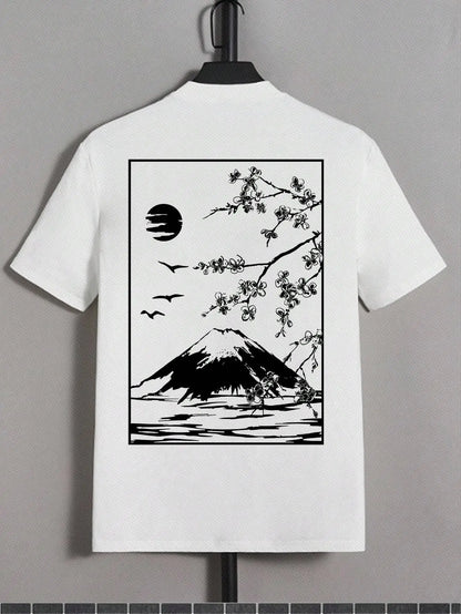 Men Cotton T Shirt - Summer Casual Tee | Breathable Loose Fit Hip Hop Top