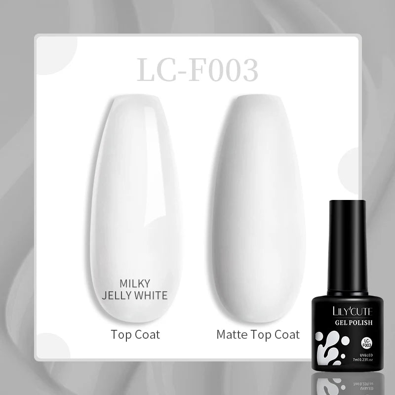Gel Nail Polish - LILYCUTE UV Gel Varnish 7ML | Soak Off, Long Lasting Colors