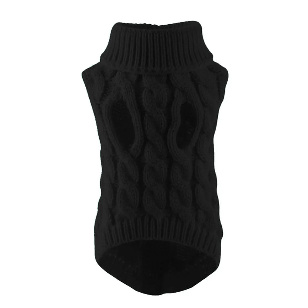 Small Dog Sweater - Knitted Dog Jumper Warm Autumn Winter Pet Clothes