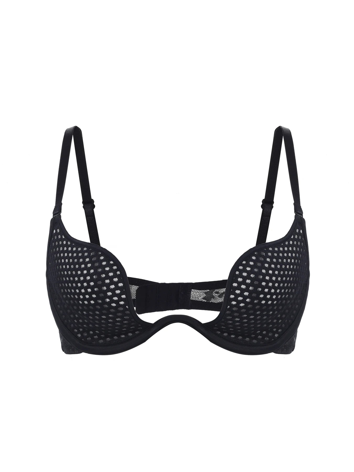 Sexy U-shaped spacer bra thin mesh Breathable underwear underwire comfortable stylish Lingerie bralette