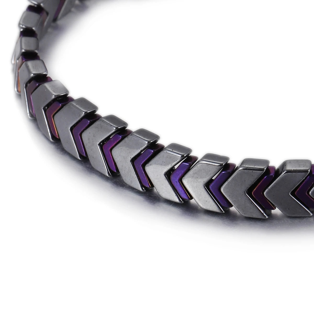 New Hematite Stone Arrow Adjustable Bracelet Men Jewelry Weight Loss Magnetic Therapy Beaded Health Care Bracelets Pulsera Gift