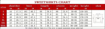 Vintage Compass Print Hoodies for Men High Quality Hooded Long Sleeve Pullover All Season Daily Casual Sports Tops Men's Clothes