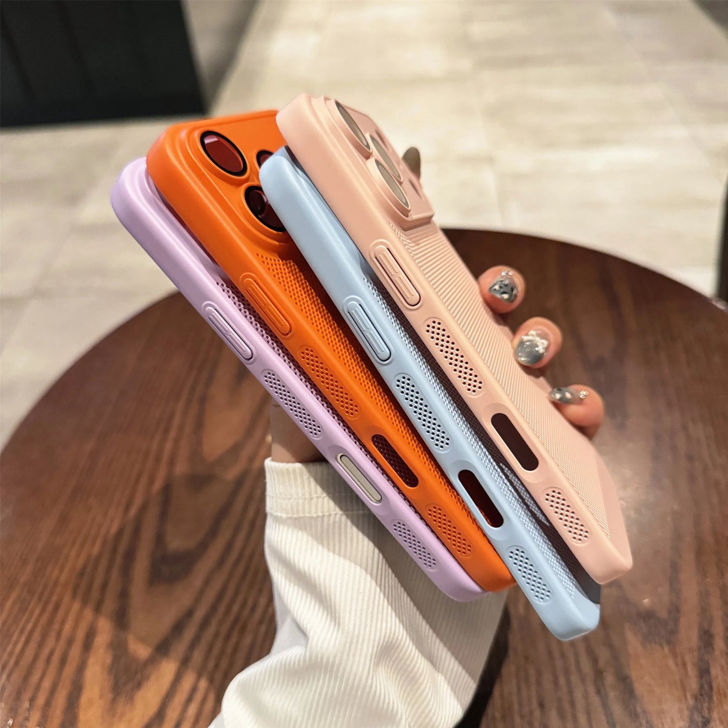 Ultrathin Heat Dissipation Case with Lens Protector for iPhone 1716151413 Pro Max Plus - ZOOMNSTORE