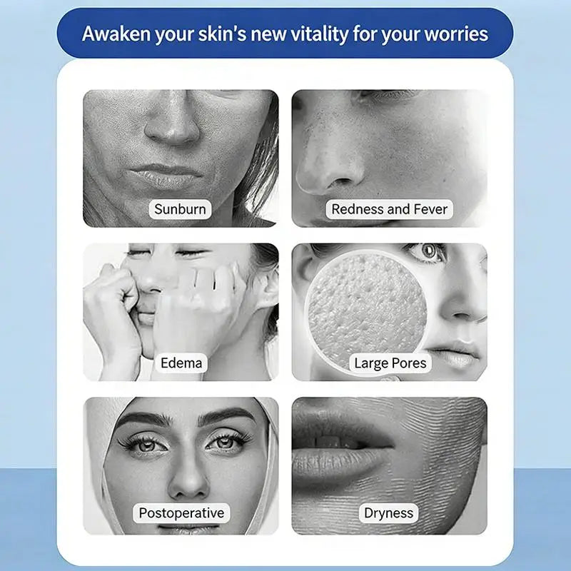Silicone Face Ice Mold Reusable Face Facial Ice Roller Freezing Face Massage Roller Skin Care Beauty Tool Cold Therapy Massager