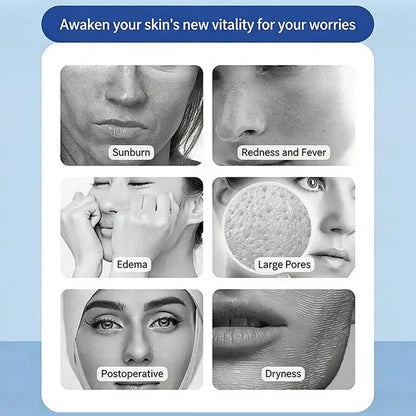 Silicone Face Ice Mold Reusable Face Facial Ice Roller Freezing Face Massage Roller Skin Care Beauty Tool Cold Therapy Massager