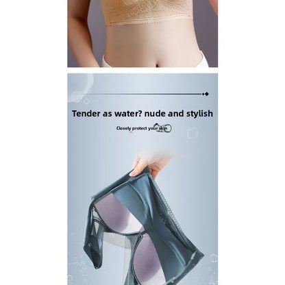 Seamless Lace Bra - Large Size Underwear | Breathable Thin Bra With Beautiful Back