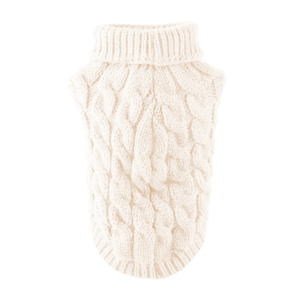 Classic Solid Chihuahua Puppy Dog Sweater for Small Dogs Winter Warm Pet Clothes Yorkshire Schnauzer Pullovers disfraz de perro