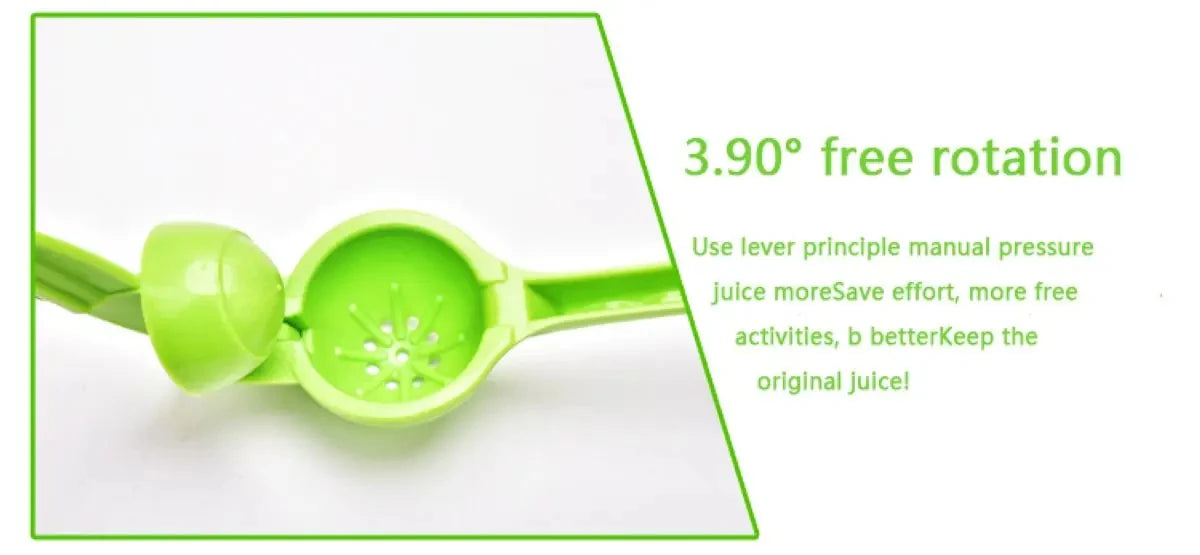 Manual Lemon Juicer Clip – Portable Citrus Squeezer