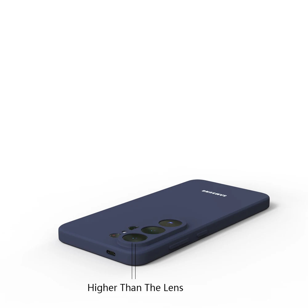 For Samsung Galaxy S26 Ultra Case Silky Silicone Cover Soft-Touch Back Protective Housing For S26Ultra S26 Plus S25 FE S24 S23