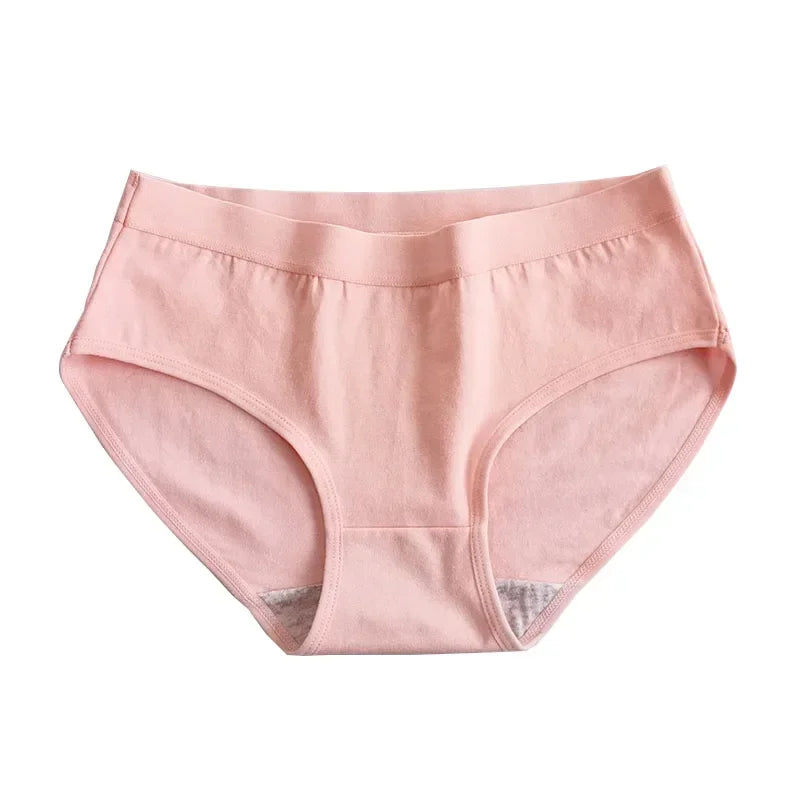 12 PCS Cotton Women Underwear Low Rise Soft Breathable Panties for Teens 12hrs Anti-Odor Comfy Briefs