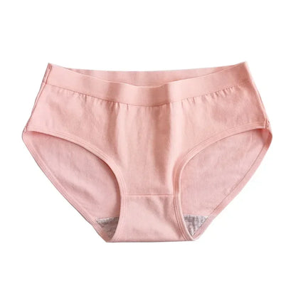 12 PCS Cotton Women Underwear Low Rise Soft Breathable Panties for Teens 12hrs Anti-Odor Comfy Briefs