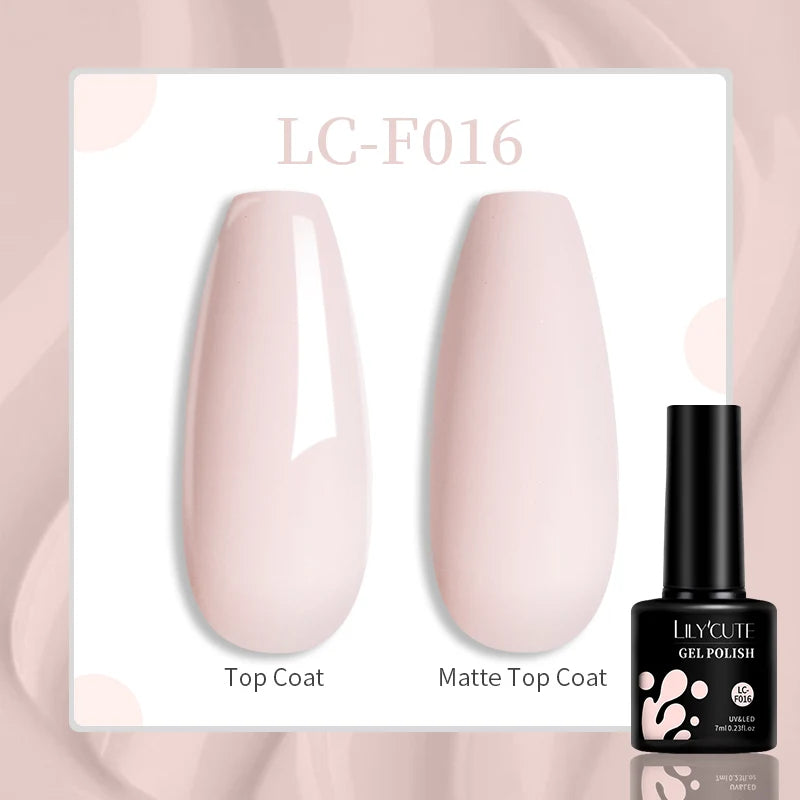 Gel Nail Polish - LILYCUTE UV Gel Varnish 7ML | Soak Off, Long Lasting Colors