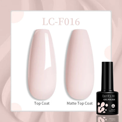 Gel Nail Polish - LILYCUTE UV Gel Varnish 7ML | Soak Off, Long Lasting Colors
