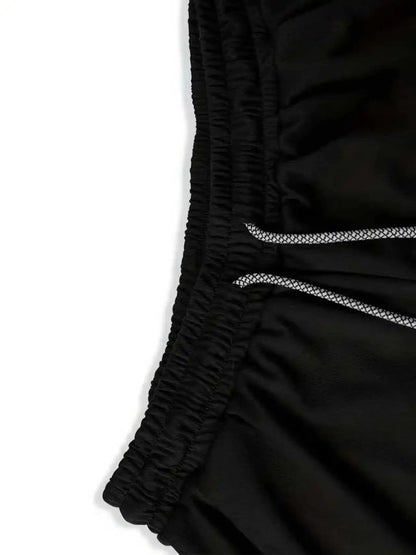 Head Running Shorts Men Fitness Gym Training 2-in-1 Fashion Versatile Sports Quick Dry Workout Jogging Double Deck Summer Short