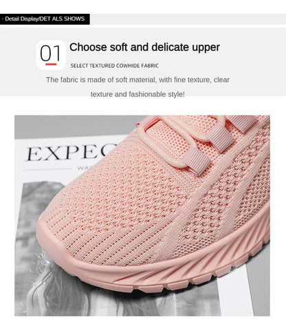 Women's Shoes Summer 2025 Casual Sneakers Breathable Mesh Lightweight Affordable Free Shipping