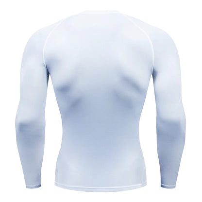 Compression T Shirt Men - Quick Dry Summer Sportswear Athletic Gym Top