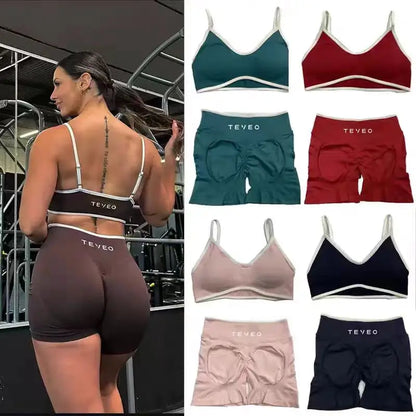 Short Yoga Femme – Legging Court Yoga Sculpté | Pantalon Sport Femme Stretch