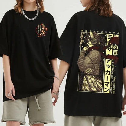 Anime Attack on Titan T-Shirt Ackerman Mikasa Eren Jaeger Cherry Blossom Graphics Logo T Shirt Clothes Men's Cotton T Shirts