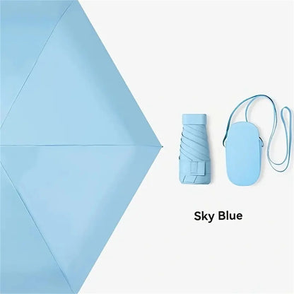 Mini Sun Umbrella, Protective and Uv Resistant, Rain or Shine