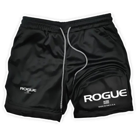 Men's 2-in-1 Sports Shorts – Double-Layer Quick-Dry Gym Shorts