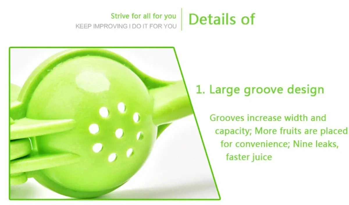 Manual Lemon Juicer Clip – Portable Citrus Squeezer