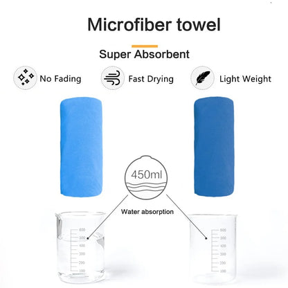 Sports Towel Quick Dry Swimming Towels for Swim, Pool, Water Sports, Beach/Travel Towel in S，L, XL, Extra Large, Camping Gear