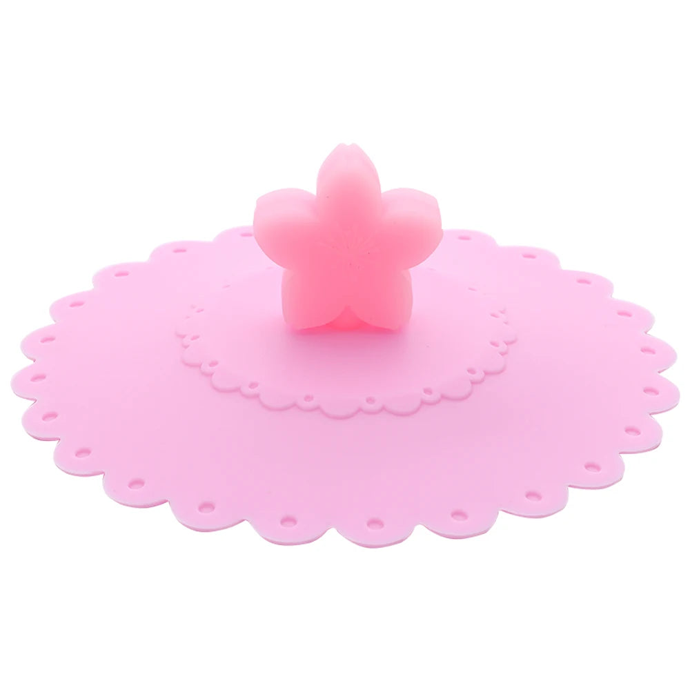 Silicone Cup Lids – Cute 10cm Leakproof Heat-Resistant Mug Covers