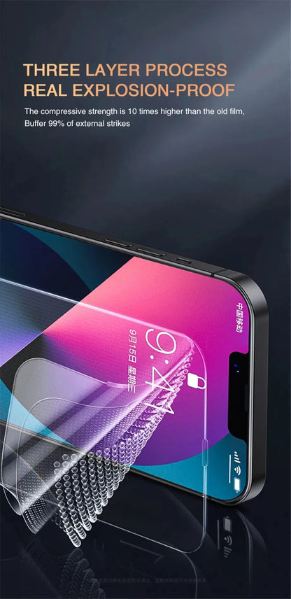 1~4PCS Anti-Spy Glass For iPhone 17 16 15 14 13 Pro Max Privacy Screen Protector & Camera Protection Film For iPhone 15 12 11 Pr