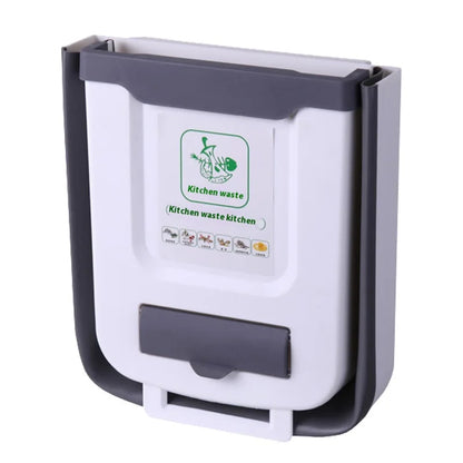 Foldable Large-Capacity Trash Can - Easy-to-Clean Camping Car Accessory