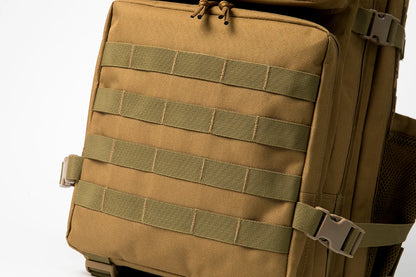 Tactical Backpack - 2545L Outdoor Rucksack with Dual Cup Holder for School Gym and Camping