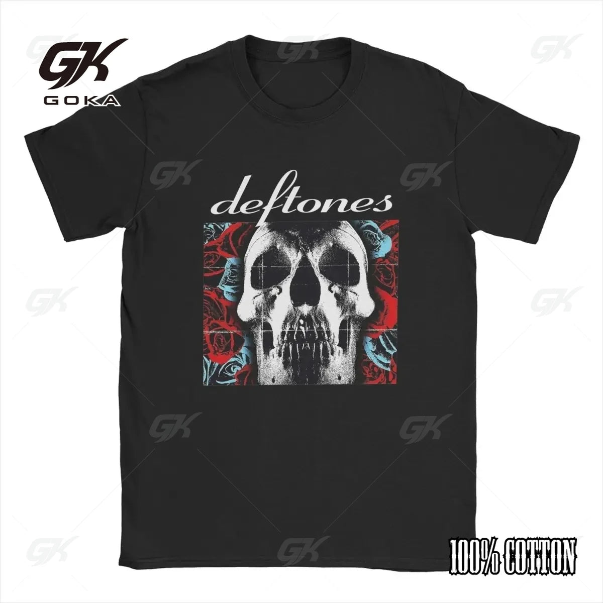 Deftones Cotton Singer Band T Shirt Men Women Hip Hop Rock Tee Fashion Short Sleeve T Shirt Summer Clothes T-shirts Tops