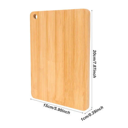 Bamboo Cutting Board – Double Sided Kitchen Cutting Board | Thick Durable Wood Chopping Block