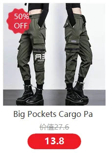 Women Y2K Streetwear Cargo Pants Vintage Fashion High Waist Baggy Trousers Female Loose Sweatpants Wide Leg Joggers Trousers