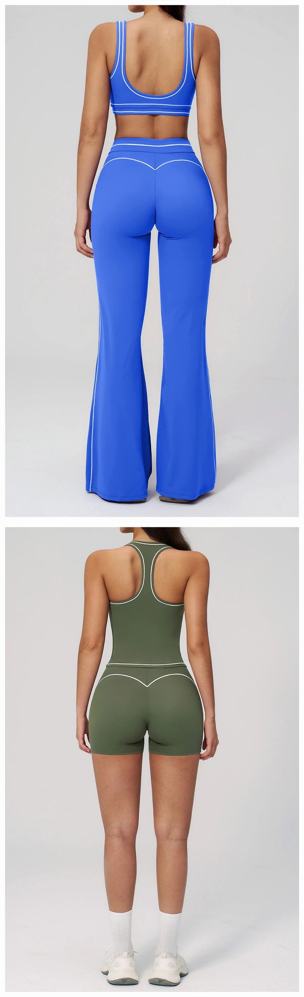 Yoga Suit 2PCS Women Tracksuits Sports Outfits Gym Clothes Running Sports Bra Suits Female Workout Yoga Clothes Athletic Wear