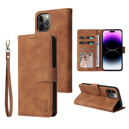 Wallet Skin-friendly With Card Slot Bracket Magnetic Flip Case For Apple iPhone Air 17 Pro Max 16e 15 Plus 14 13 12 11 XR Cover