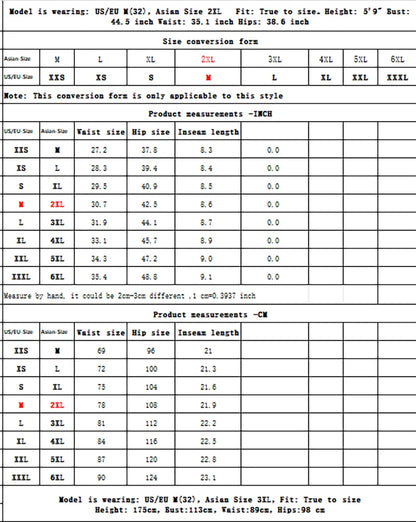 Men's Casual Shorts - Elastic Waist Zipper Pocket Quick Dry Running Shorts for Men